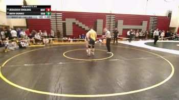 165 lbs Round Of 32 - Jedadiah Ensling, Montville/Plainfield vs Seth Dunko, RHAM