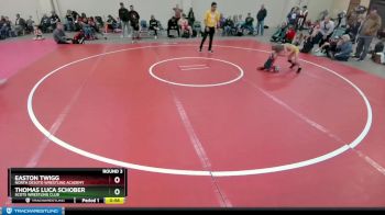 49 lbs Round 3 - Thomas Luca Schober, Scots Wrestling Club vs Easton Twigg, North DeSoto Wrestling Academy