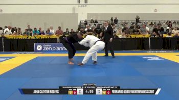 Fernando Jorge Monteiro Dos Sant vs John Clayton Rogers 2026 World Master IBJJF Jiu-Jitsu Championship