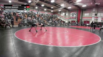 120 lbs Cons. Semi - Chase Carrasco, Lakeside vs Michael Manzano, La Canada