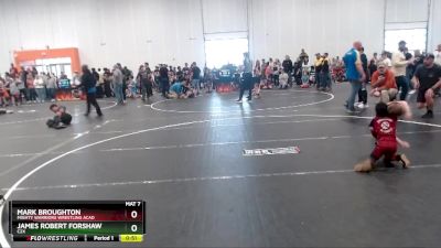 55 lbs Cons. Round 2 - Mark Broughton, Mighty Warriors Wrestling Acad vs James Robert Forshaw, C2X
