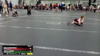 48 lbs Semis (4 Team) - Bryce Warm, Headhunters vs Rex Fitzpatrick, Warhawks