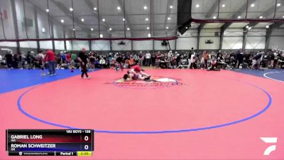 138 lbs Champ. Round 1 - Gabriel Long, WA vs Roman Schweitzer, OR