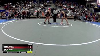 100-106 lbs Semifinal - Kaiya Miers, Rolla vs Riley Jones, Waynesville Middle