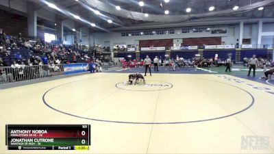 101 lbs Round 3 (3 Team) - Anthony Noboa, Middletown Sr HS vs Jonathan Cutrone, Wantagh Sr High