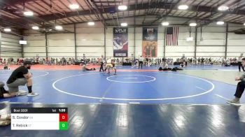 170 lbs Round Of 64 - Sebastain Condor, GA vs Tyler Rebick, CT