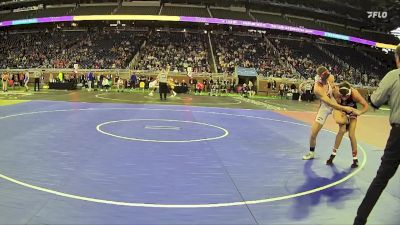 D1-144 lbs Cons. Round 3 - Owen Perry, Romeo HS vs Noah Benore, Temperance Bedford