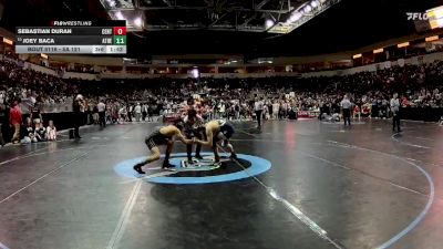 5A 127 lbs Cons. Round 1 - Juan Jose Ruvalcaba, Hobbs vs Diego Cordova, Atrisco Heritage