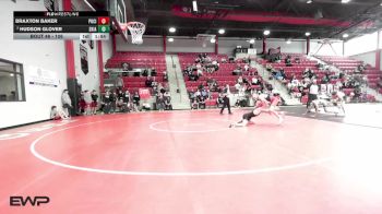 106 lbs Quarterfinal - Braxton Baker, PONCA CITY vs Hudson Glover, SKIATOOK