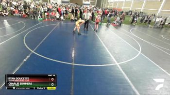 120 lbs Cons. Round 1 - Charlie Summers, Top Of Utah vs Ryan Doucette, Talons Wrestling Team