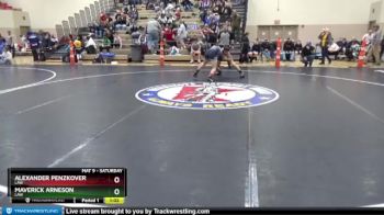 130 lbs Round 2 - Alexander Penzkover, LAW vs Maverick Arneson, LAW