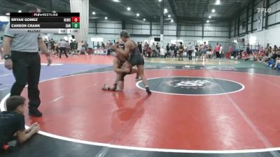 132 lbs Allday - Carson Crank, SOUTH AUGUSTA WRESTLING vs Bryan Gomez, RED LION WRESTLING CLUB