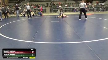 84 lbs Round 1 (4 Team) - David March, Western Dubuque Ultimate Club vs Wade Miller, Moyer Ultimate Wrestling Club