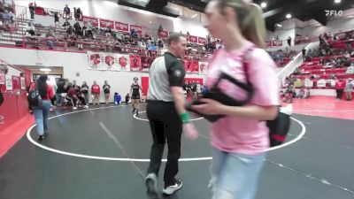 HS 140 lbs Champ. Round 2 - Keylee Harvey, CACHE vs Kyree Annesley, BLANCHARD