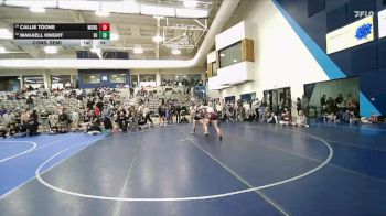 125 lbs Cons. Semi - Callie Toone, Morgan vs Makaell Knight, Box Elder