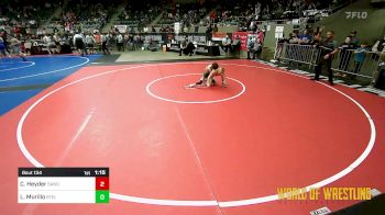 64 lbs Quarterfinal - Caleb Heyder, Sanderson Wrestling Academy vs Leonidas Murillo, Steller Trained Gold