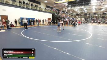 175 lbs Cons. Round 3 - Noah Cox, Unity vs Adam Foss, Chetek-Weyerhauser/Prarie Farm