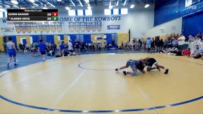 106 lbs Champ. Round 2 - Soren Bakker, Bishop Kenney HS vs Alzider Ortiz, Steinbrenner