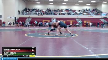 165 lbs Cons. Semi - Aubree Anderson, Vallivue vs Gavin Brown, Rocky Mountain