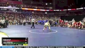 126 lbs Semis - Sam Hornyak, 1-Waverly-Shell Rock vs Evan Pulis, 4-Linn-Mar