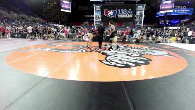 157 lbs Rnd Of 64 - Brennan Warwick, OH vs Murphy Beyer, WI