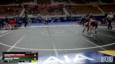 D3-113 lbs Champ. Round 1 - Brendon Berny, Poston Butte vs Alexander Canisales, Agua Fria