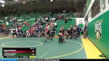 144 lbs Cons. Round 6 - Sam Wegesin, GALION vs Zisimos Giatis, Highland (Medina)