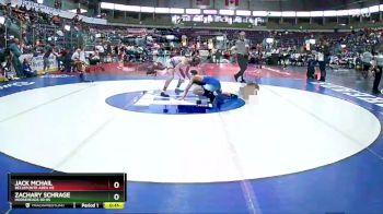 160 lbs Cons. Round 5 - Jack McHail, Bellefonte Area Hs vs Zachary Schrage, Horseheads Sr HS