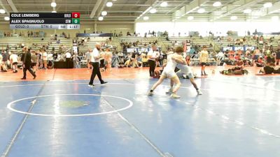 106 lbs Rr Rnd 3 - Cole Lemberg, Gold Standard Wrestling - HSB vs Alex Spagnuolo, Shore Thing Surf - HSB