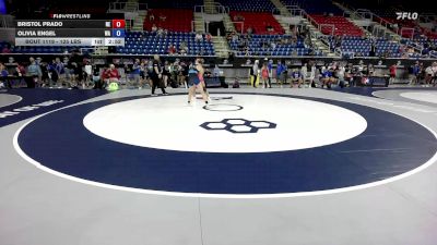 125 lbs Champ. Rd Of 128 - Bristol Prado, NE vs Olivia Engel, WA