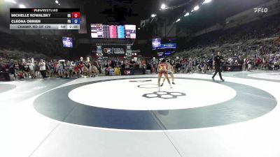 120 lbs Champ. Rd Of 128 - Michelle Kowalsky, GA vs Cleona OBrien, PA