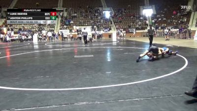 1A-4A 132 Cons. Round 3 - Ashton Phillips, Escambia County vs Luke Reeves, Montgomery Catholic Prep School