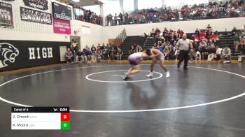 152 lbs Consi Of 4 - Zach Dresch, Lancaster Catholic vs Kobe Moore, Camp Hill