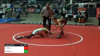 76 lbs Consolation - Adam Bilby, South Central Punishers vs Kael Reaux, Jr. Spartans