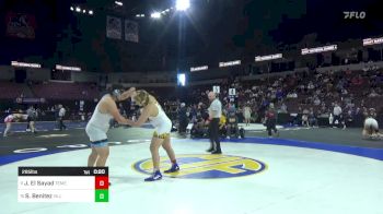 285 lbs 7th Place - Justice El Sayad, Temecula Valley vs Santiago Benitez, Villa Park
