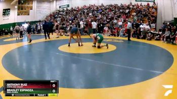 132 lbs Cons. Round 1 - Anthony Ruiz, Santa Ana Valley vs Bradley Espinoza, Brea Olinda