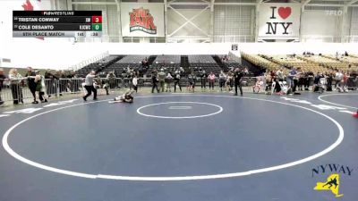 75 lbs 5th Place Match - Tristan Conway, Xtreme Wrestling vs Cole DeSanto, Hilton Jr Cadets Wrestling Club