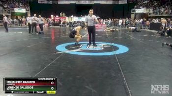 5A 133 lbs Champ. Round 1 - Lorenzo Gallegos, Volcano Vista vs Mohammed Rasheed, La Cueva