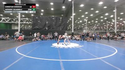 147 lbs Rr Rnd 3 - Christian Sheeran, Liberty - HSBAFC vs Anthony Scagnelli, Scorpions SJV - HSBAFC