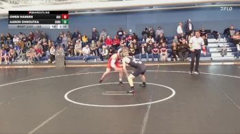133 lbs Cons. Round 2 - Owen Hansen, Augustana (SD) vs Aaron Ohnoutka, Concordia (Neb.)