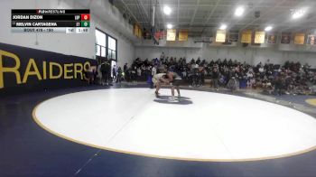 190 lbs Champ. Round 2 - Melvin Cartagena, South Torrance vs Jordan Dizon, Long Beach Poly