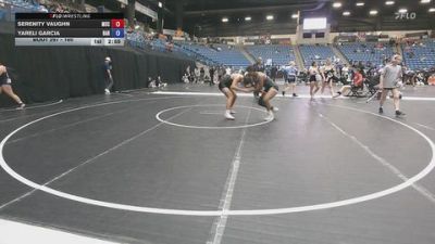 160 lbs Cons. Round 4 - Serenity Vaughn, Murray State vs Yareli Garcia, Barton Community College
