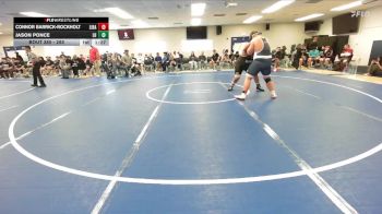 285 lbs Champ. Round 1 - Connor Barrick-Rockholt, Liberty (Bakersfield) vs Jason Ponce, Laguna Hills