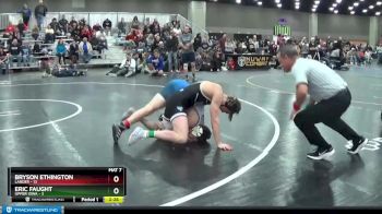 157 lbs Placement Matches (16 Team) - Eric Faught, Upper Iowa vs Bryson Ethington, Lander