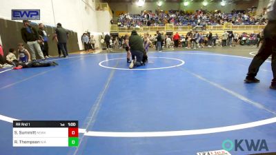 37 lbs Rr Rnd 1 - Sebastian Summitt, Newkirk Takedown Club vs Ryker Thompson, N/A