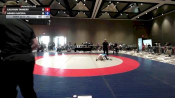 75 lbs Champ. Round 2 - Calhoun Tannery, SC vs Asher Kleczka, GA