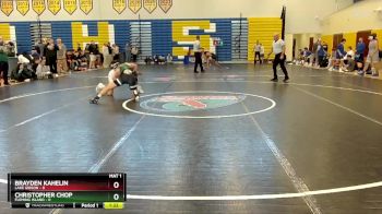 175 lbs Semifinals (8 Team) - Christopher Chop, Fleming Island vs Brayden Kahelin, Lake Gibson