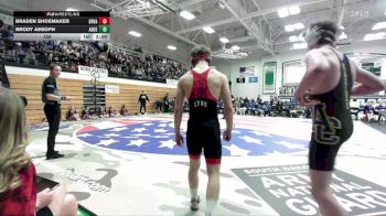 150 lbs Semis & 1st Wb (8 Team) - Owen Ward, Aberdeen Central vs Jack Nelson, Brandon Valley