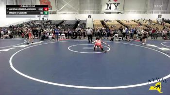 102 lbs Cons. Round 2 - Kolton Demers-Kreiser, Black Dirt Wrestling Club vs Jakob Chalker, LeRoy Wrestling Club