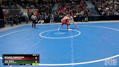 171 lbs 1st Place Match - Leo Wald, Haines High School vs Richard Didrickson, Mt. Edgecumbe High School